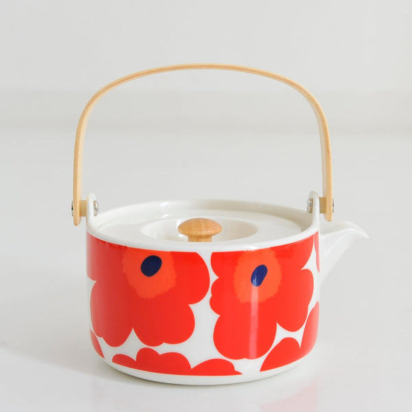 マリメッコ ティーポット 急須 ウニッコ レッド marimekko UNIKKO – RAIRAI