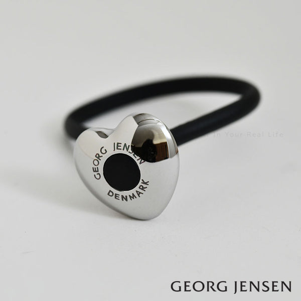 ジョージ ジェンセン キーホルダー キーリング ハート Georg Jensen