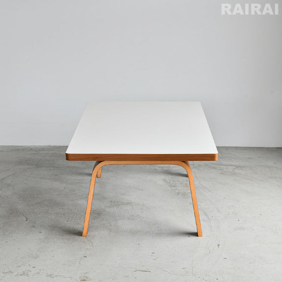 【展示品35％オフ】 ハーマンミラー イームズ レクタンギュラーコーヒーテーブル 91.5cm ホワイト×ウォールナット ラミネートトップ Herman Miller Eames CTW
