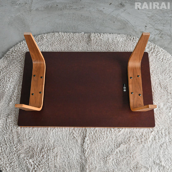【展示品35％オフ】 ハーマンミラー イームズ レクタンギュラーコーヒーテーブル 91.5cm ホワイト×ウォールナット ラミネートトップ Herman Miller Eames CTW
