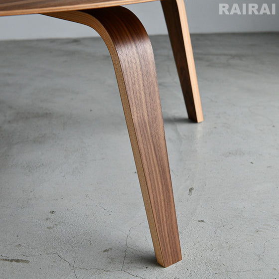 【展示品35％オフ】 ハーマンミラー イームズプライウッドコーヒーテーブル ウッドベース ブラウン 840mm CTW Herman Miller Eames Plywood Coffee Table