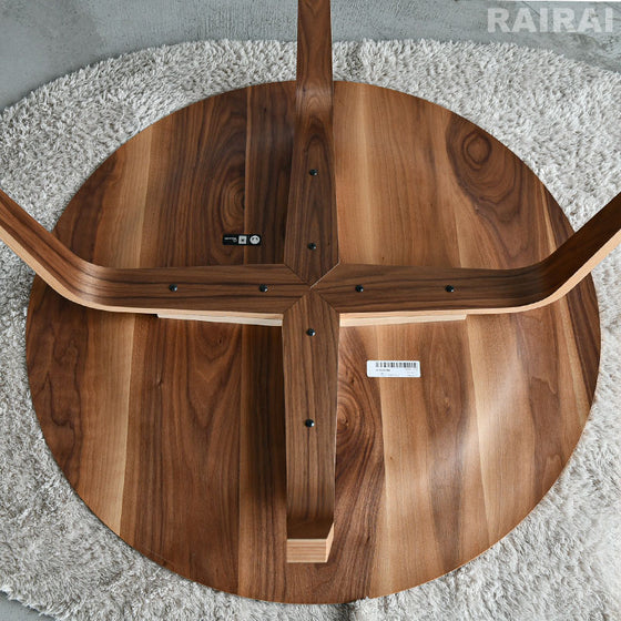 【展示品35％オフ】 ハーマンミラー イームズプライウッドコーヒーテーブル ウッドベース ブラウン 840mm CTW Herman Miller Eames Plywood Coffee Table
