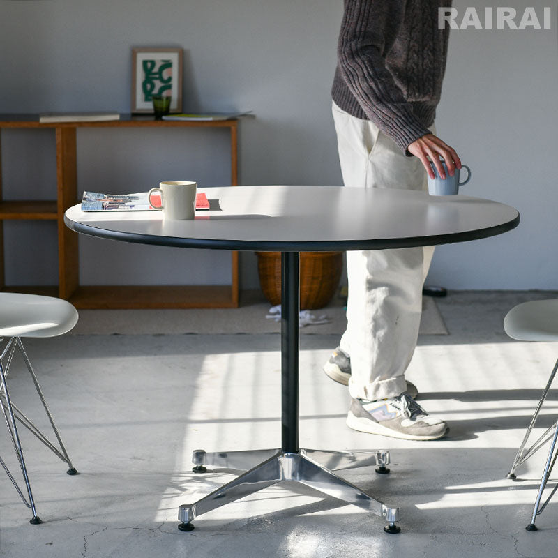 コントラクトベース 丸テーブル Ф106.5 × H70cm イームズ Herman