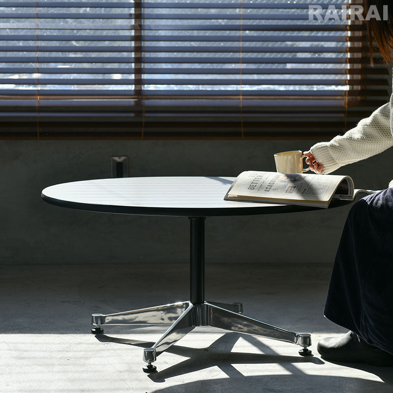 コントラクトベース 丸テーブル Ф90.5 × H45cm イームズ Herman Miller
