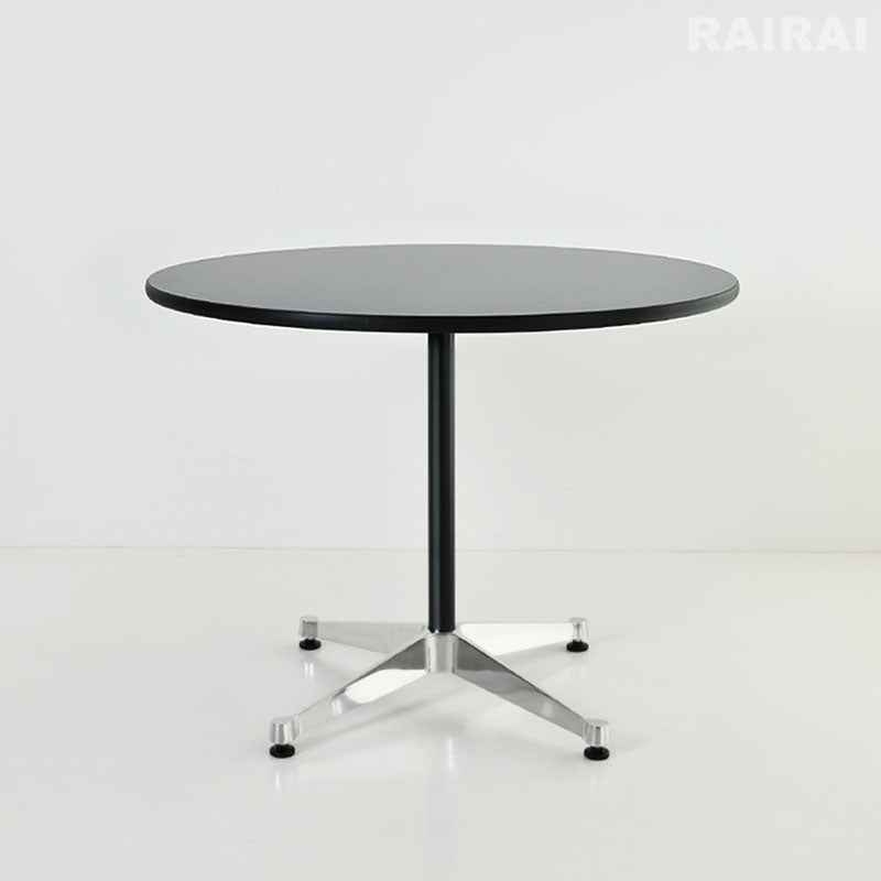 ハーマンミラー社製コントラクトベース 丸テーブル 径75x H65cmブラック Herman Miller 【正規品／12年保証】 ハーマンミラー