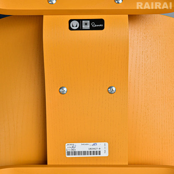 【展示品35％オフ】 ハーマンミラー イームズプライウッドラウンジチェア LCW ディープイエロー Herman Miller Eames Plywood Lounge Chair Deep Yellow
