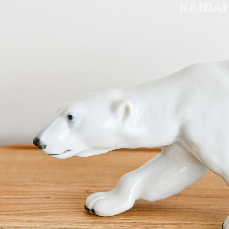 ロイヤル コペンハーゲン ポーラーベア ウォーキング 14cm フィギュ