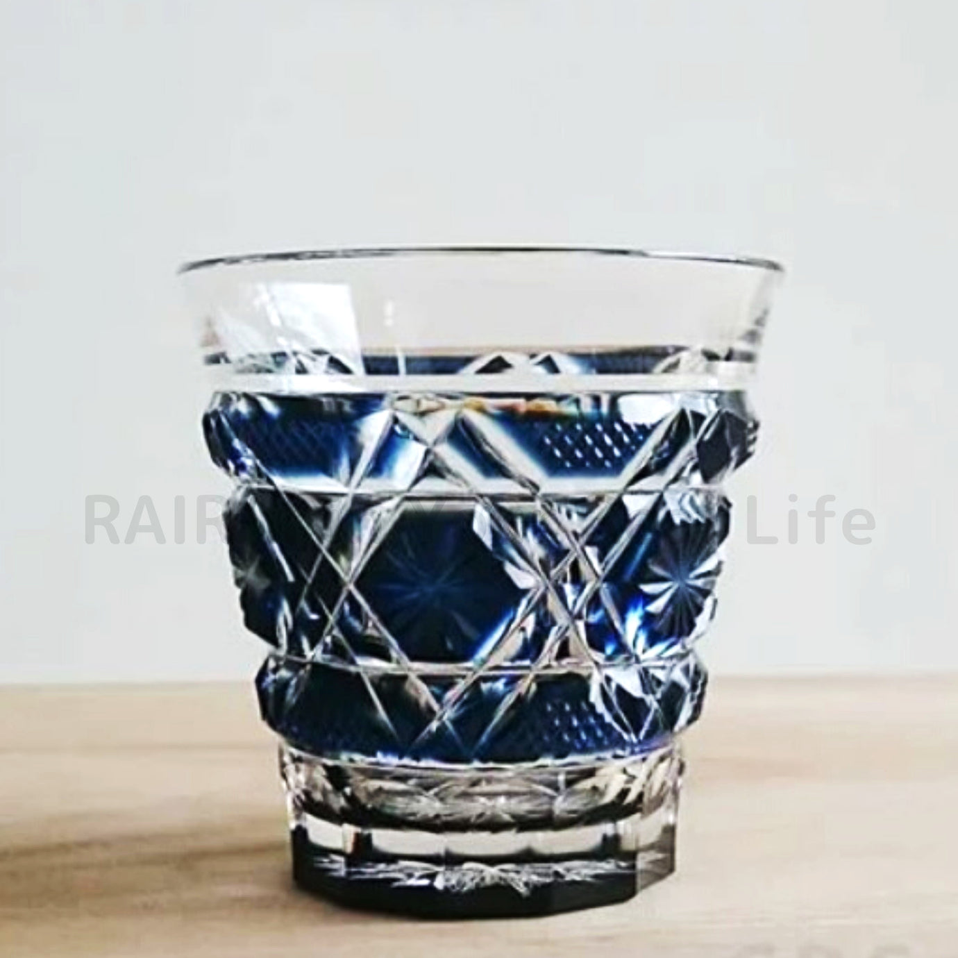 ☆新品 島津薩摩切子 冷酒グラス 手作り 薩摩ガラス工芸作