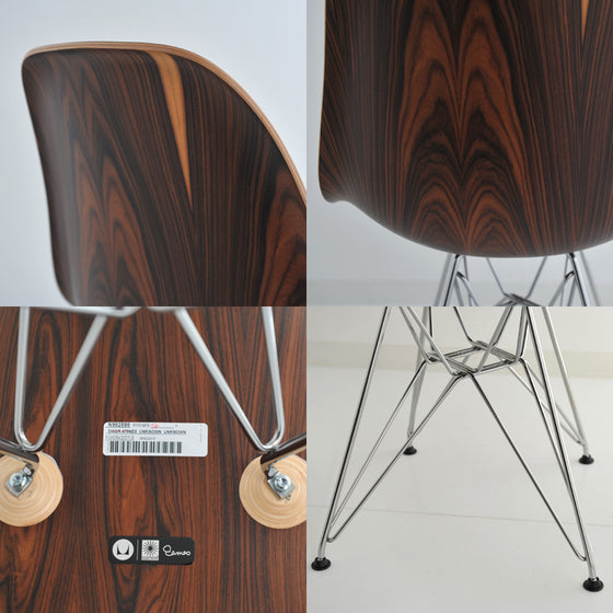 ハーマンミラー  イームズウッドシェルチェア DWSR Herman Miller Eames Shell Side Chairs